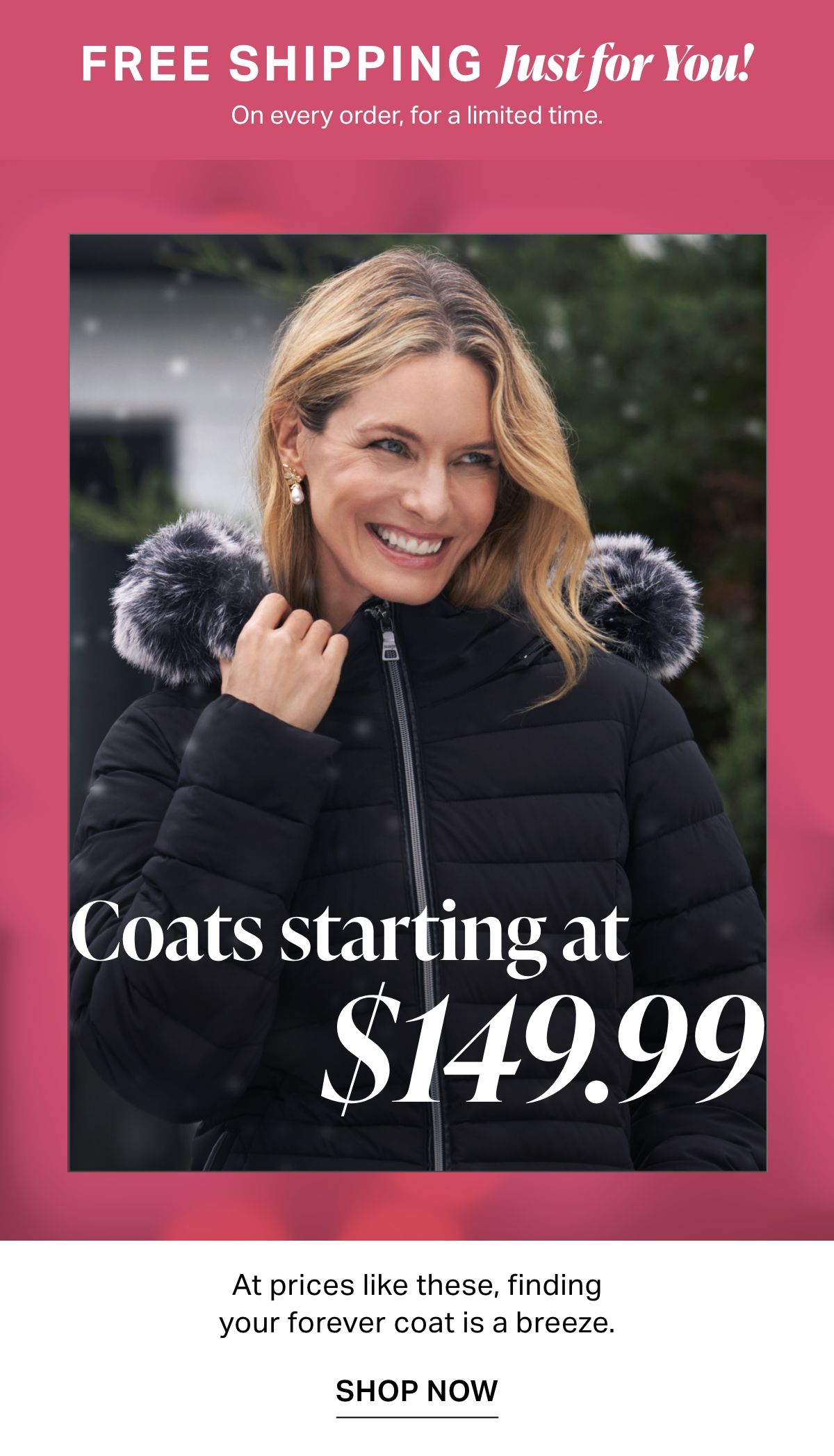 Laura deals canada coats